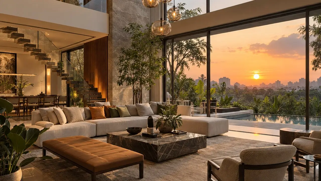 Living room — Auric Meridian